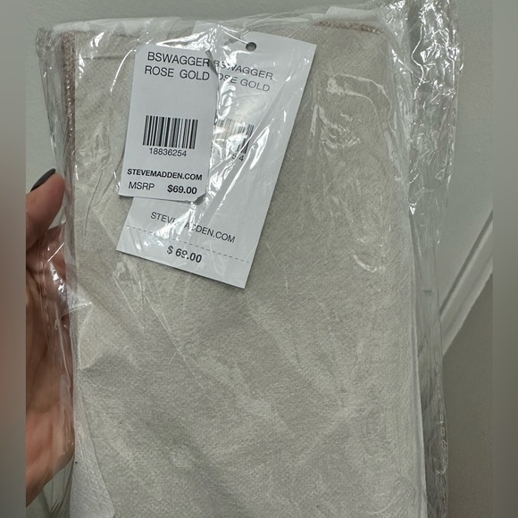 Rose Gold Rhinestones Envelope Glam Bag - NYE - Picture 3 of 3